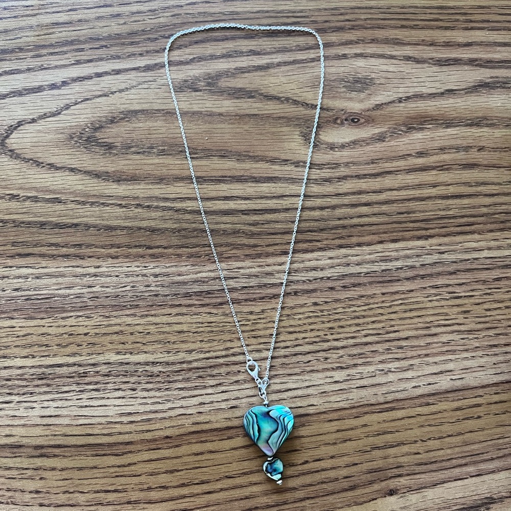 Silver Heart Pendant Necklace